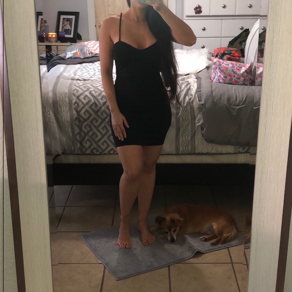 SOLD!! Sexy Black Mini dress!